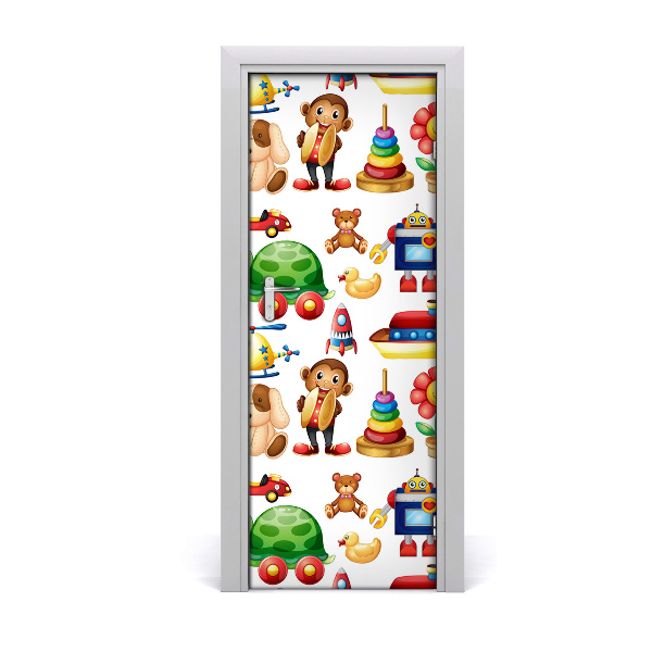 Fototapeta na dvere Hračky