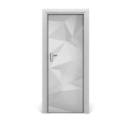 Fototapeta na dvere Abstraktné trojuholníky