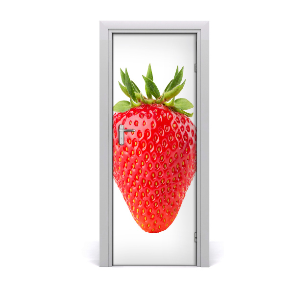 Fototapeta samolepiace na dvere Jahody