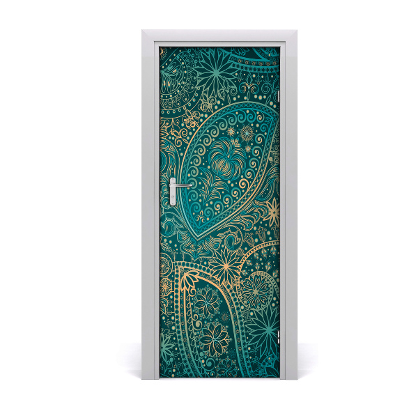 Fototapeta na dvere Nepravidelné ornamenty na pozadí