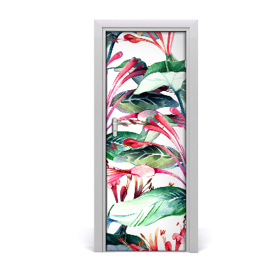 Fototapeta na dvere Lonicera červená