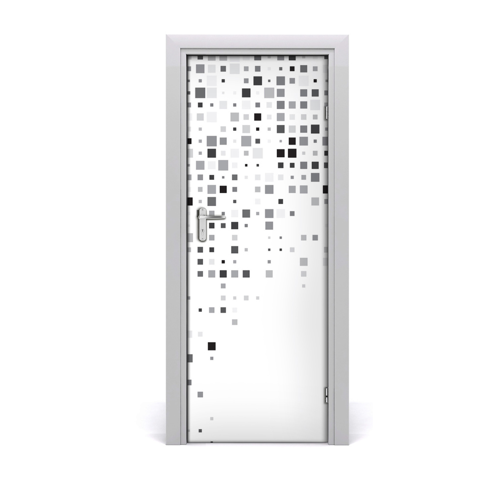 Fototapeta samolepiace na dvere Štvorcové pozadie