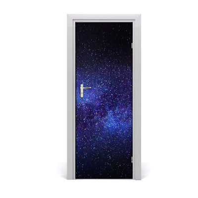 Fototapeta samolepiace na dvere Mliečna dráha hviezdy