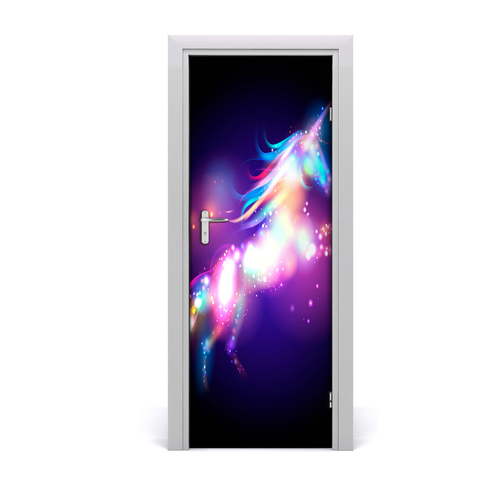 Fototapeta samolepiace na dvere Magický jednorožec