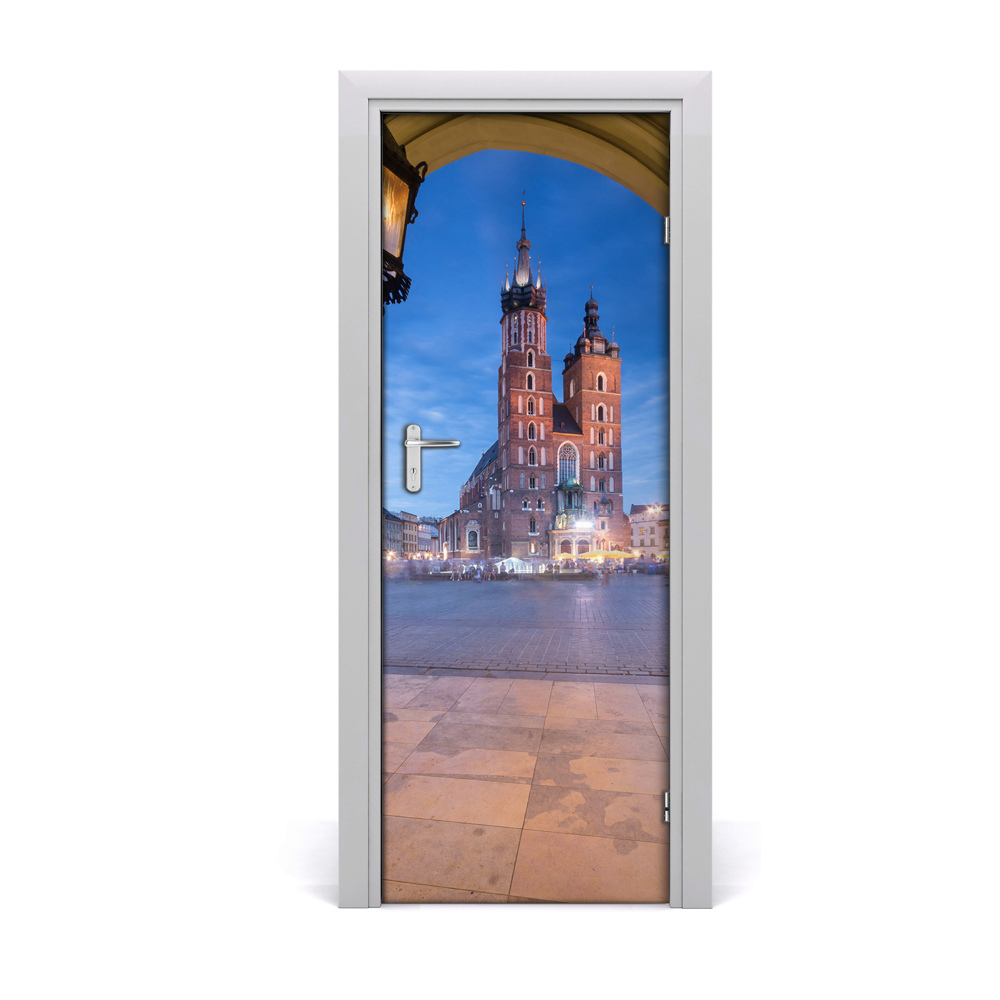 Fototapeta na dvere Pohľad na Krakov Poľsko
