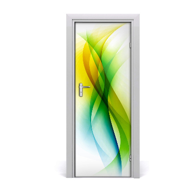 Fototapeta samolepiace na dvere Abstraktné vlny