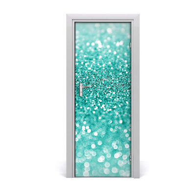 Fototapeta na dvere Tyrkysový lesk