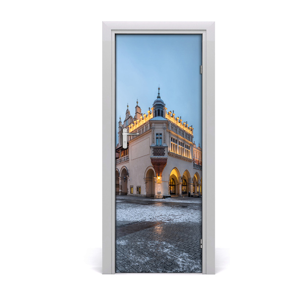 Fototapeta na dvere Krakov Poľsko Sukiennice