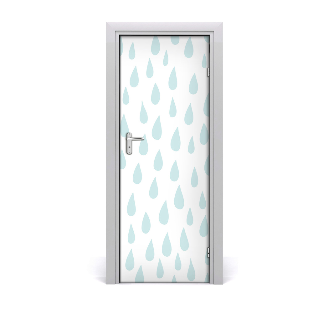 Fototapeta na dvere Kvapky vody