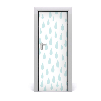 Fototapeta na dvere Kvapky vody