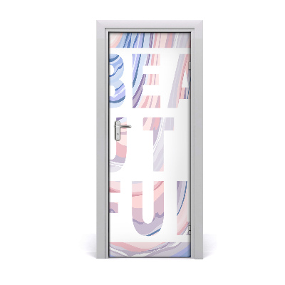 Fototapeta na dvere Beautyfull