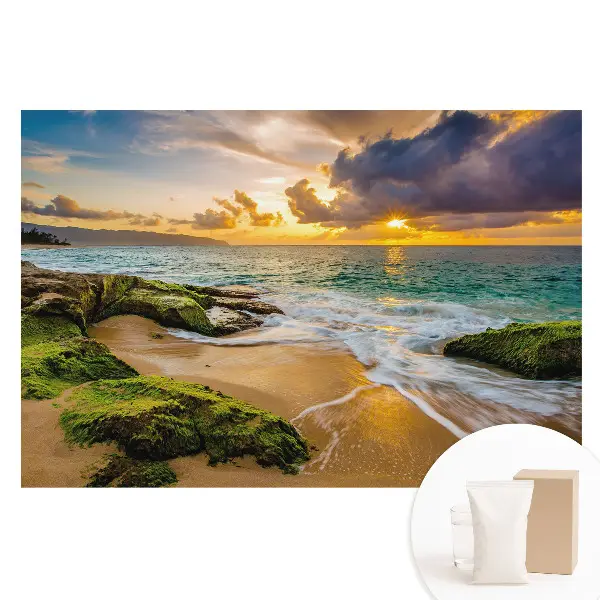 Fototapeta na netkanej textílii Západ slnka nad oceánom