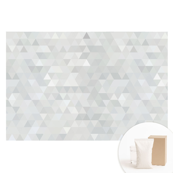 Veľkoplošná fototapeta na stenu Geometrické trojuholníky v odtieňoch sivej