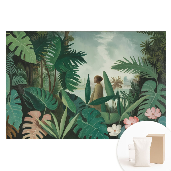 Fototapeta s potlačou na netkanej textílii Harmónia rastlín tropickej scenérie