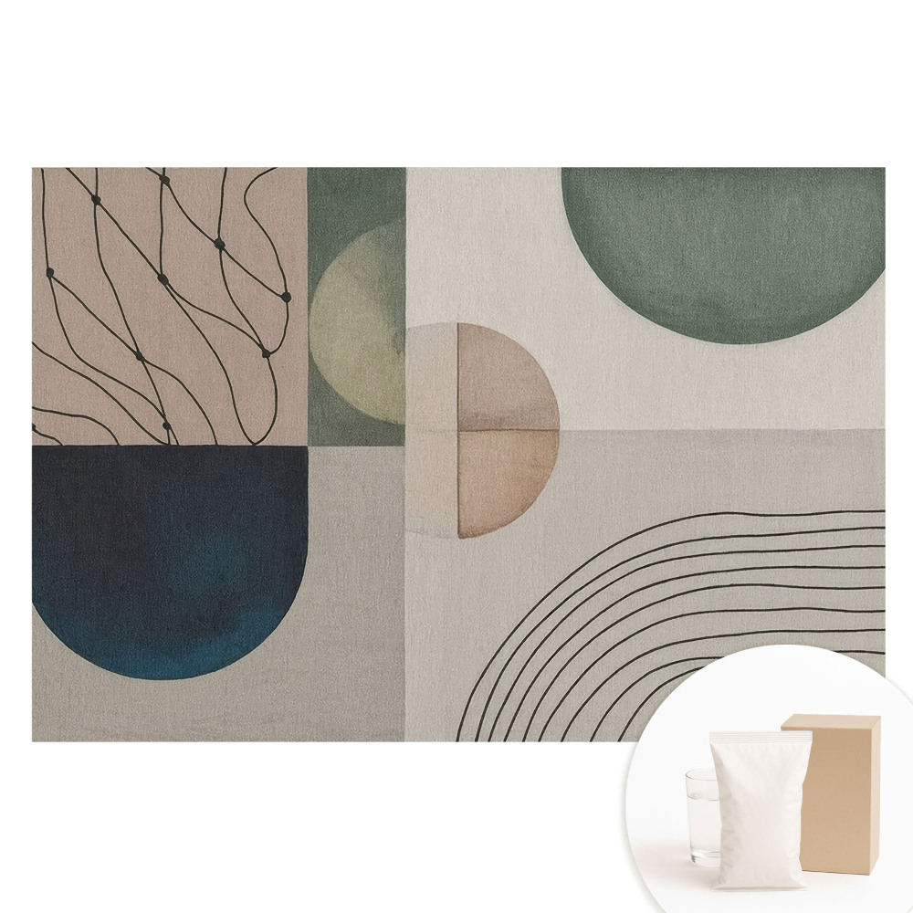 Netkaná fotografická tapeta Moderná geometrická abstrakcia