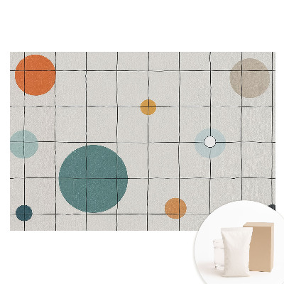 Netkaná tapeta s potlačou Moderná geometrická kompozícia