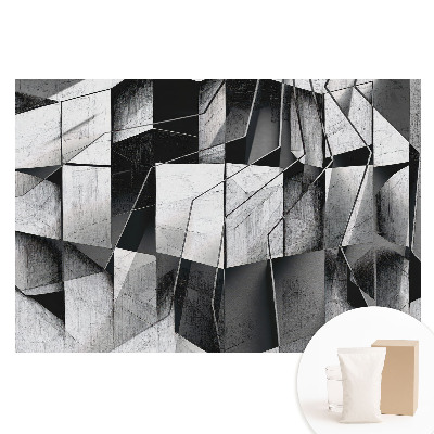 Fototapeta na netkanej textílii s moderným geometrickým vzorom