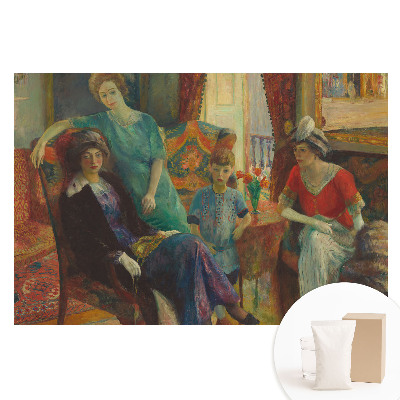 Fototapeta s potlačou na netkanej textílii Elegancia v klasickom interiéri