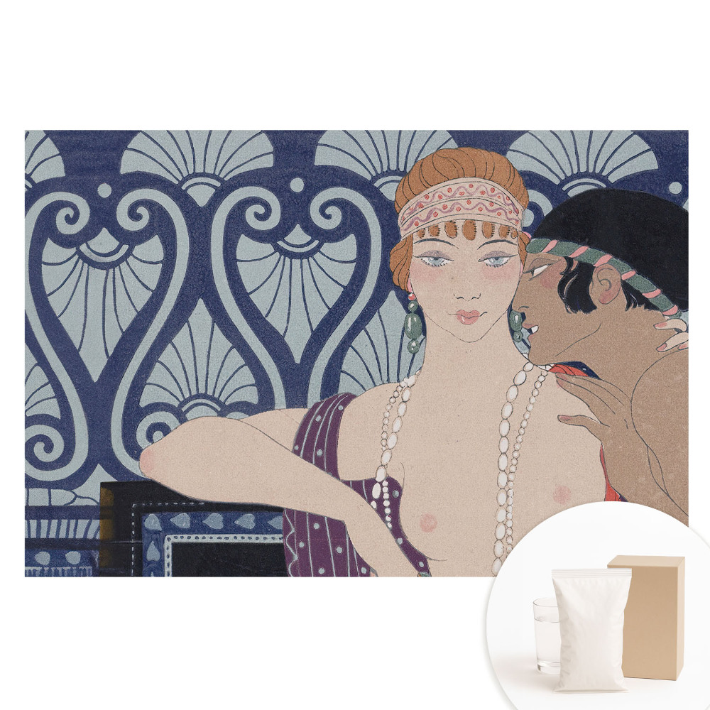 Fototapeta na netkanej textílii v štýle Art Deco s luxusnými detailmi