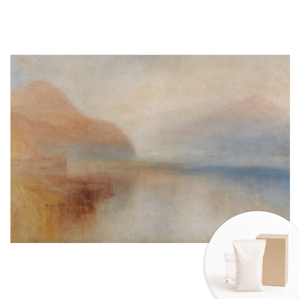 Netkaná tapeta s potlačou Krajina romantického pokoja