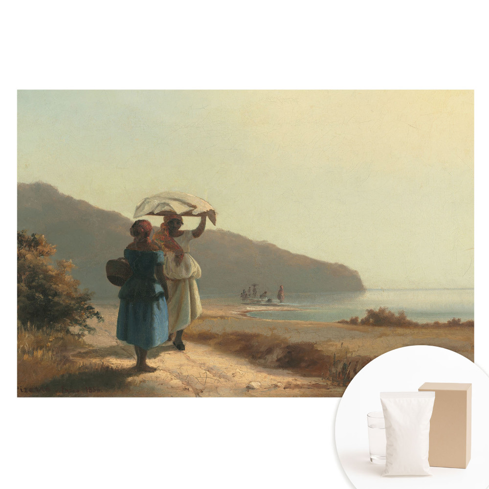 Netkaná tapeta Prechádzka po pláži