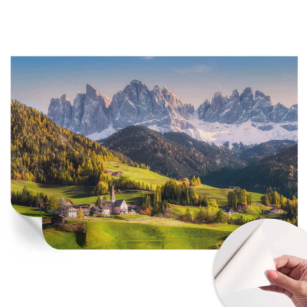 Samolepiaca fotografická tapeta Horská krajina