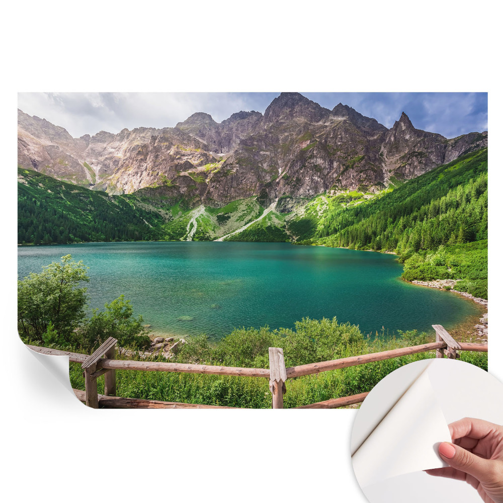 Samolepiaca fotografická tapeta Horská krajina