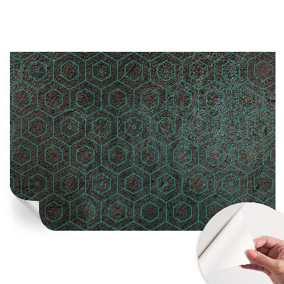 Moderná fototapeta na stenu do obývačky s geometrickým vzorom