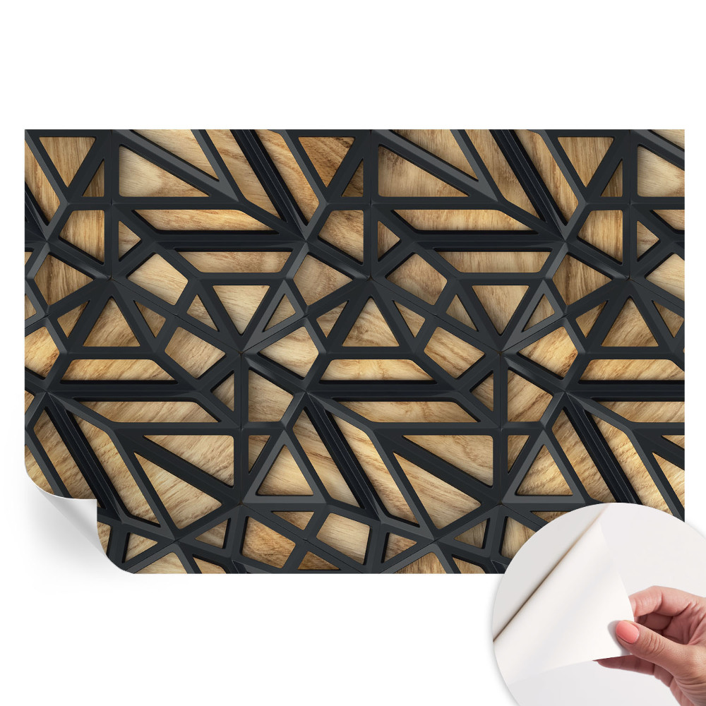 Samolepiaca fotografická tapeta Geometrické prepojenie