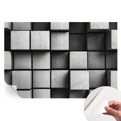 Samolepiaca fototapeta Geometrické kocky