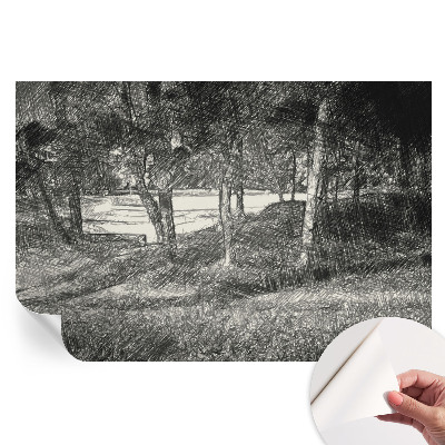Samolepiaca fototapeta Pokojná krajina