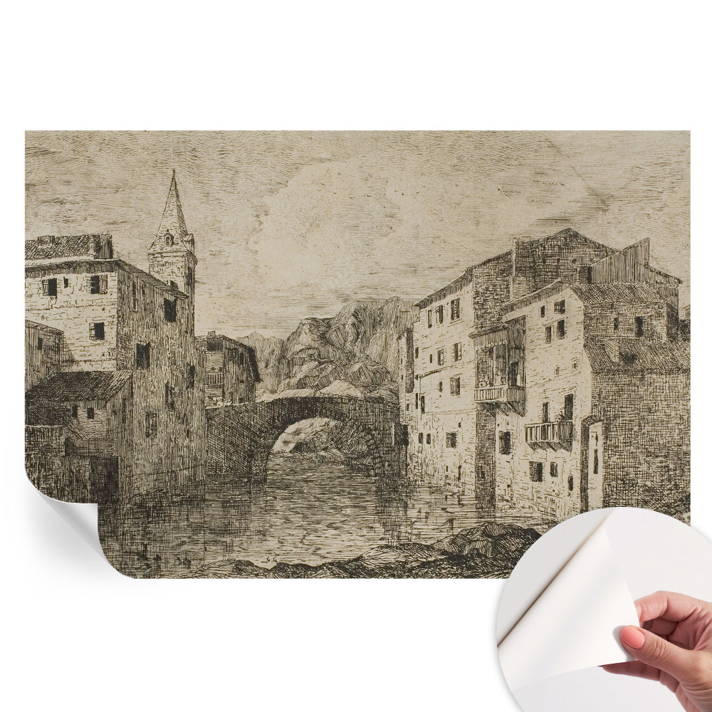 Samolepiaca fototapeta na stenu do spálne Panoráma mesta