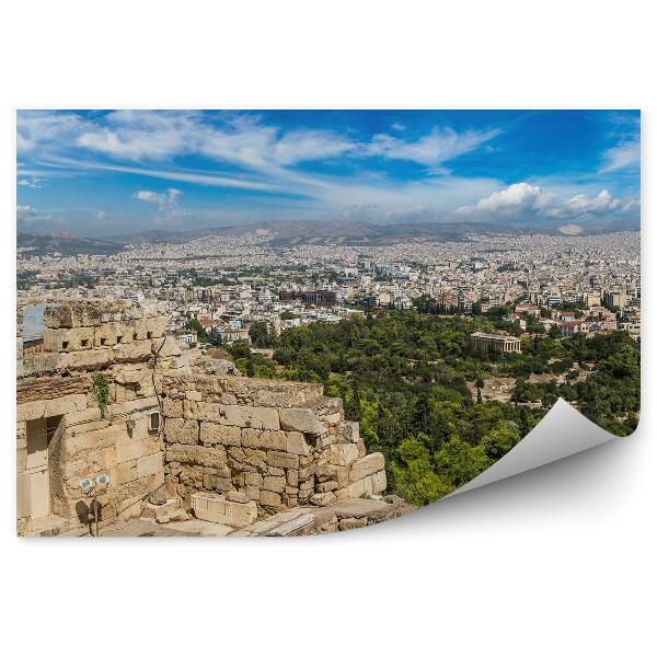 Fototapeta na stenu Hefaistov Chrám Panoráma Mesta Atény