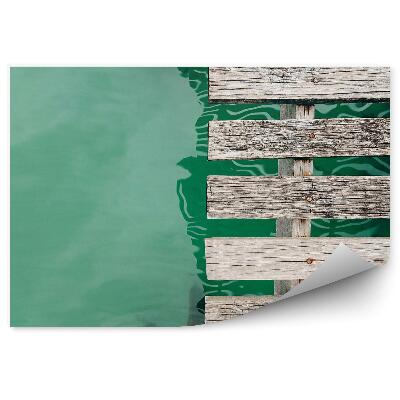 Fototapeta Drevený Most Pohľad Na Jazero