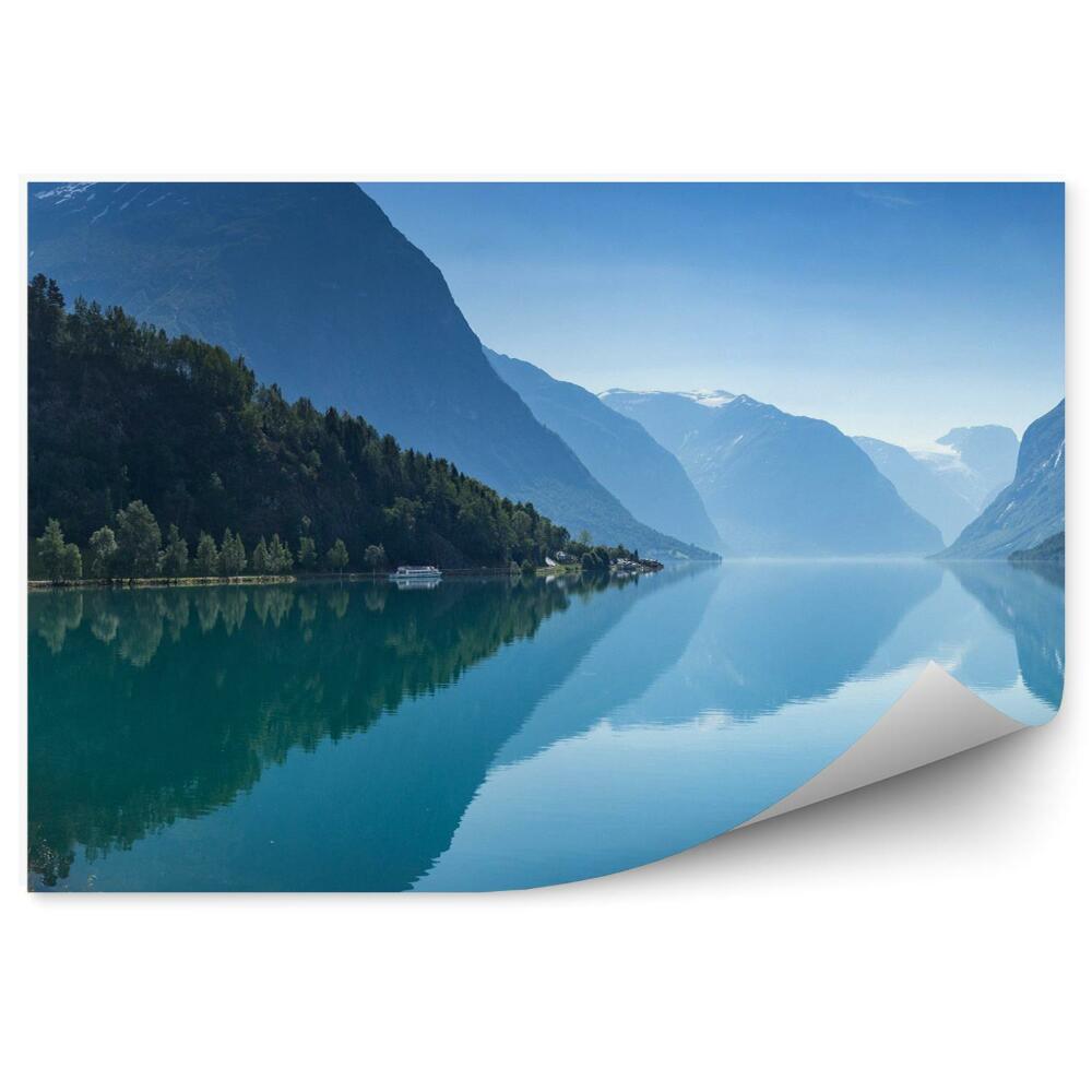 Fototapeta na stenu Jazero lovatnet nórsko