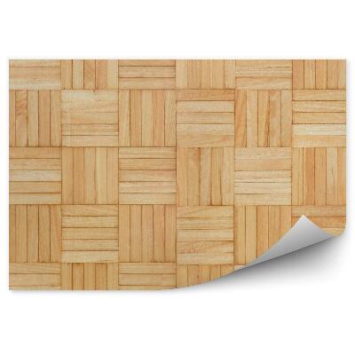 Fototapeta na stenu Drevený vzor svetlohnedé pruhy