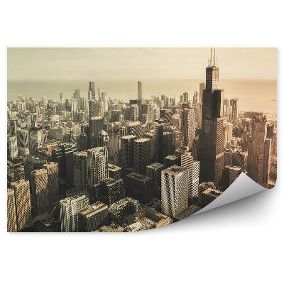 Fototapeta na stenu Mrakodrapy oceán obloha Chicago mraky