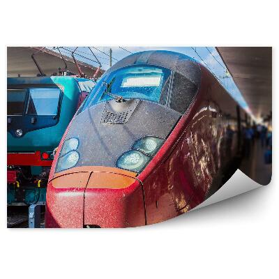 Fototapeta Postaja v Firencah potniki turisti