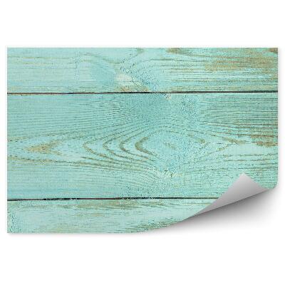 Fototapeta Opotrebované modré dosky