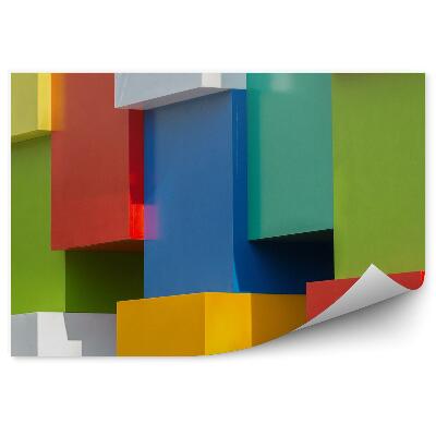 Fototapeta Farebné geometrické tvary