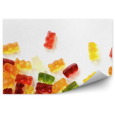 Fototapeta Želé medvedíky farebné sladkosti ovocný snack