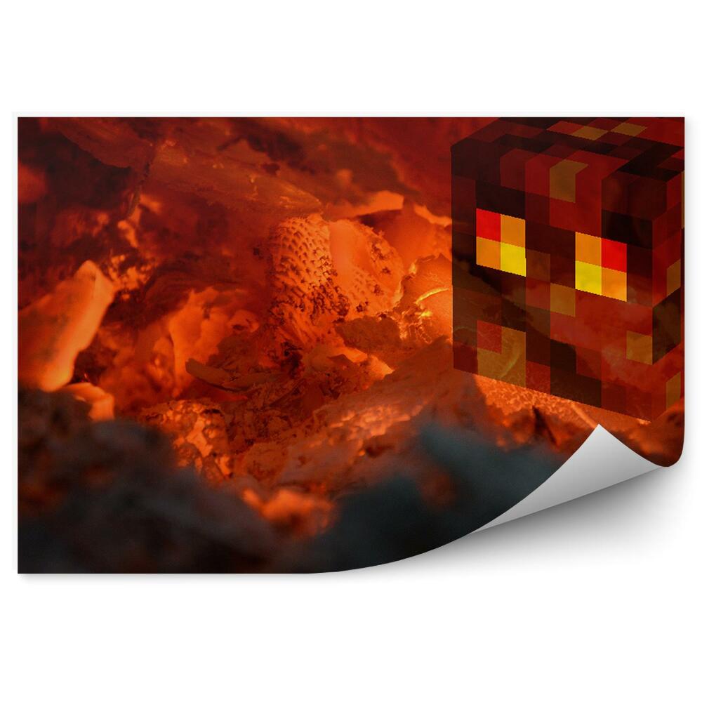 Fototapeta Kocky kamene červená hra