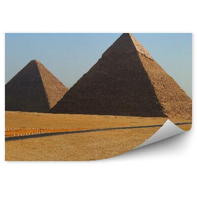 Fototapeta na stenu Egipt piramide cesta pesek
