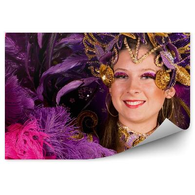 Fototapeta na stenu Plesalka na karnevalu v Braziliji