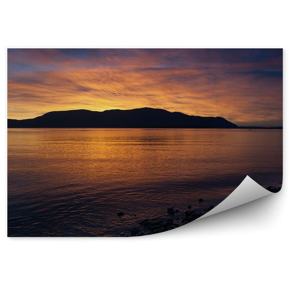 Fototapeta na stenu Západ Slnka San Juan Ostroviao Kamene Oceán