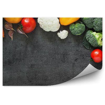 Fototapeta na stenu Čerstvá zelenina zloženie zdravé potraviny