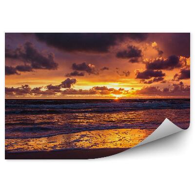 Fototapeta na stenu Voda vlny more piesok