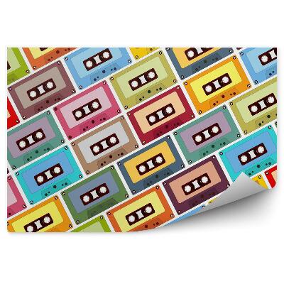 Fototapeta na stenu Farebné staré kazety 