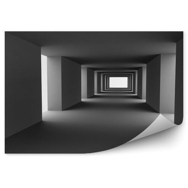 Fototapeta Tunel striedajúcich sa svetlých a tmavých pruhov