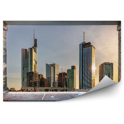 Fototapeta na stenu Architektúra mestských budov okno